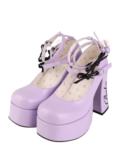 Logo Lolita Sweet Bow Shoes