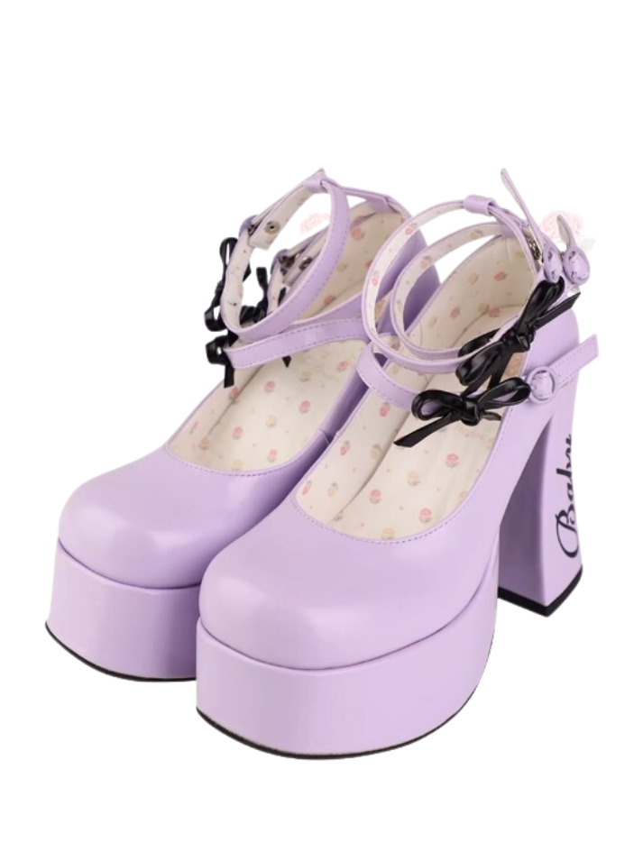 Logo Lolita Sweet Bow Shoes