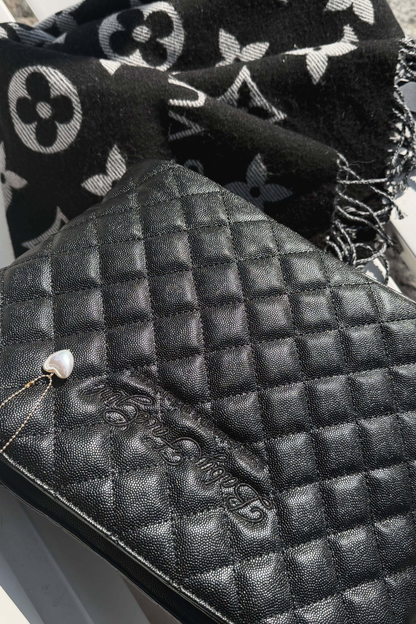 Sweet Quilted Tote Bag