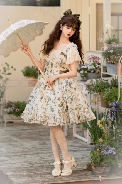 Camellia Moon River Jumper Skirt