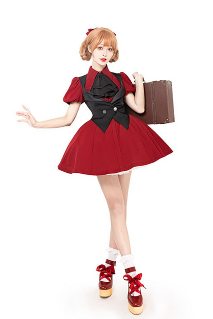 Ribbon Platform Lolita Shoes