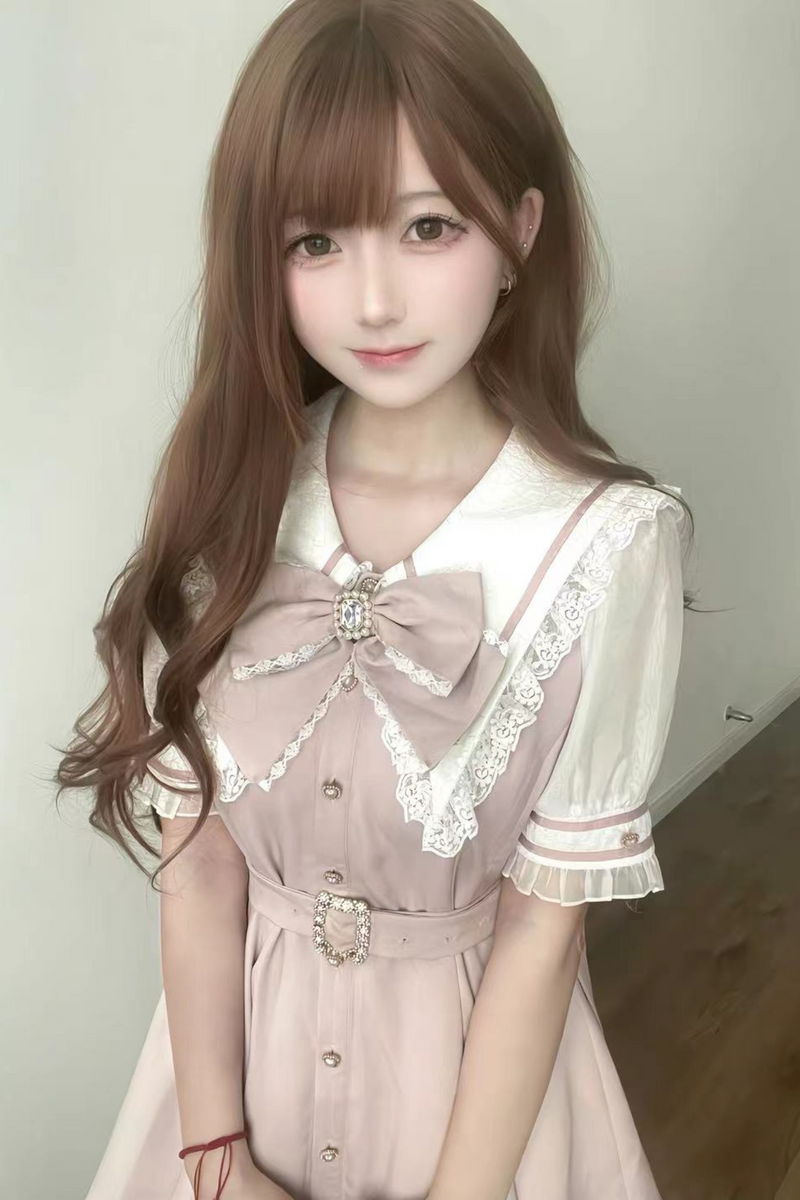 [pre-order] Dark Sweet Sailor Top + Ruffled Shorts