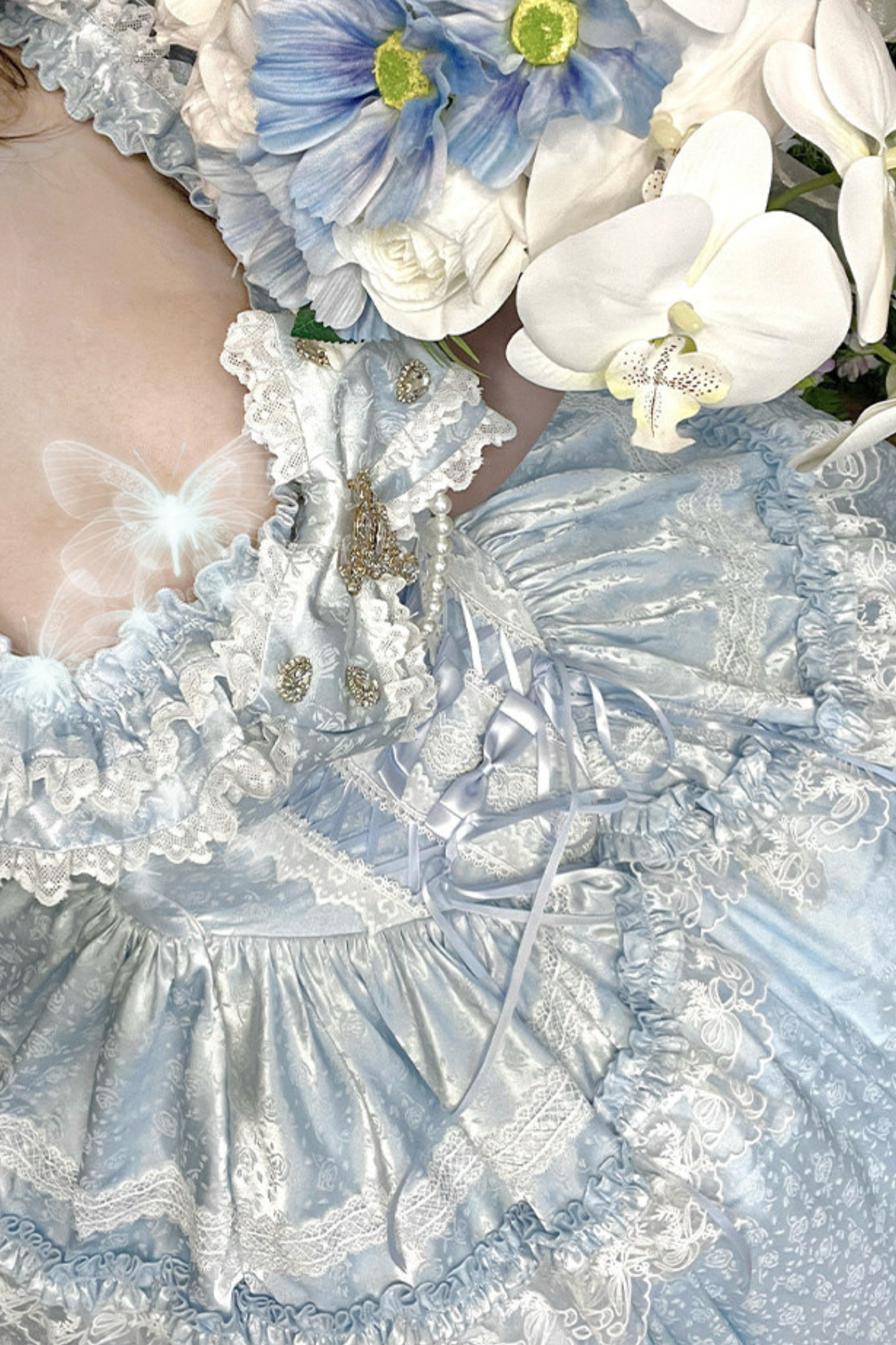 Wedding Moonlight Formal Dress + Veil