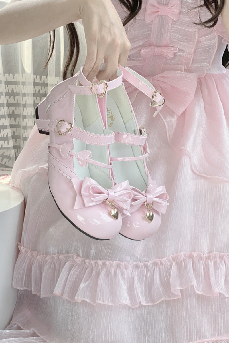 Biscuit Lolita Heel Round Toe Shoes