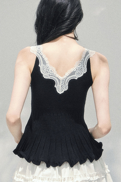French Lace Jacket + Camisole