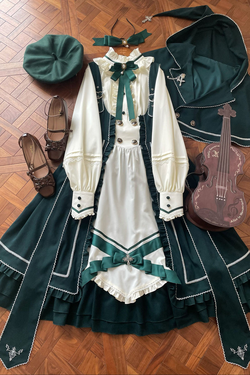 Star Academy Dress + Cape + Shirt + Hat + Headband