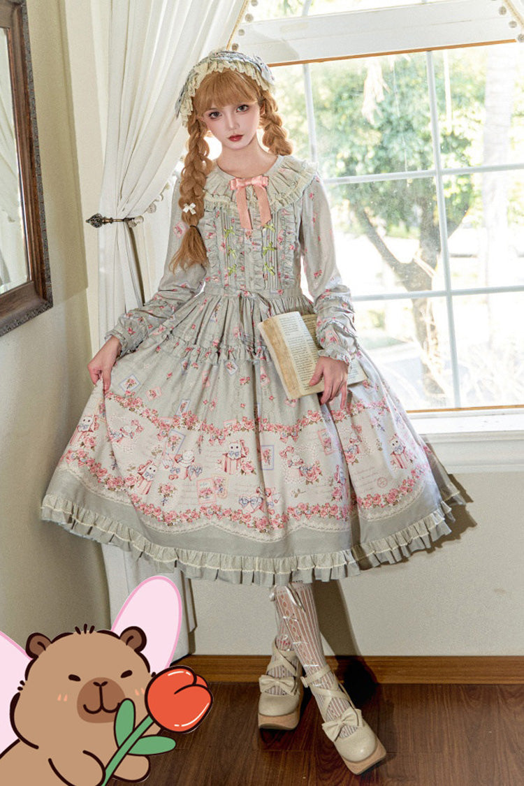 Subtly Elegant Dress with a Refined Vintage Look