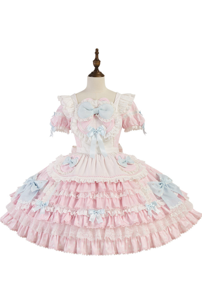 Sweet Lolita Cake Maid Dress