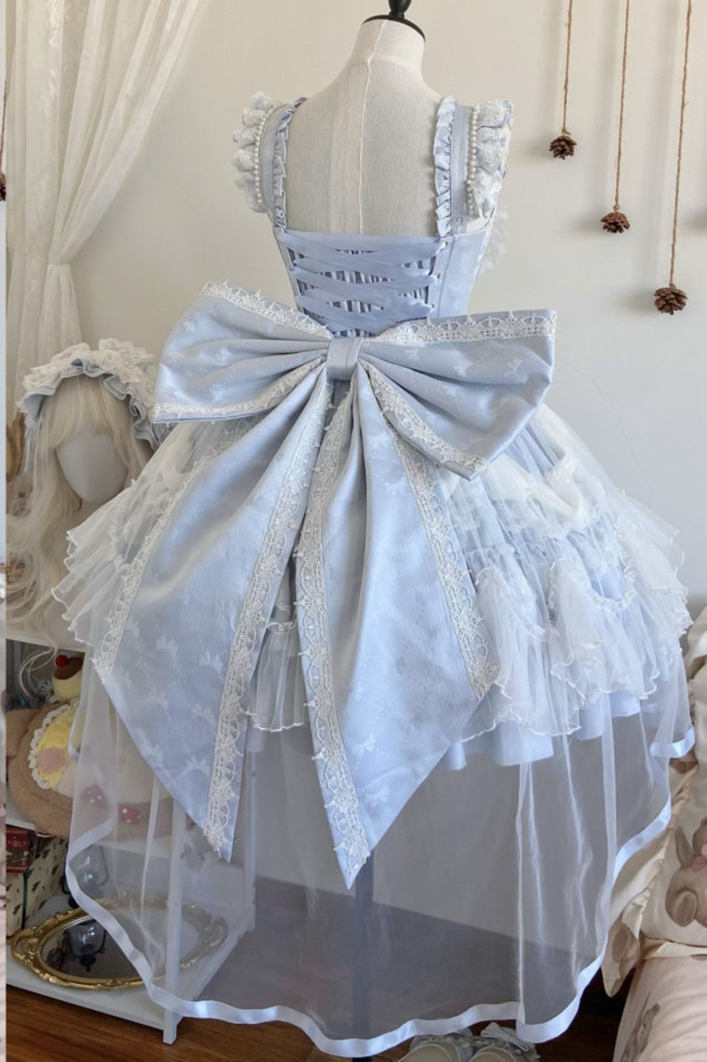 Sweet Ruffle Tiered Lolita Dress