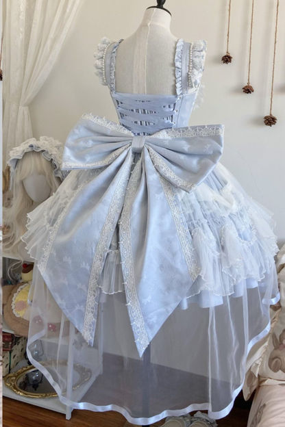 Sweet Ruffle Tiered Lolita Dress