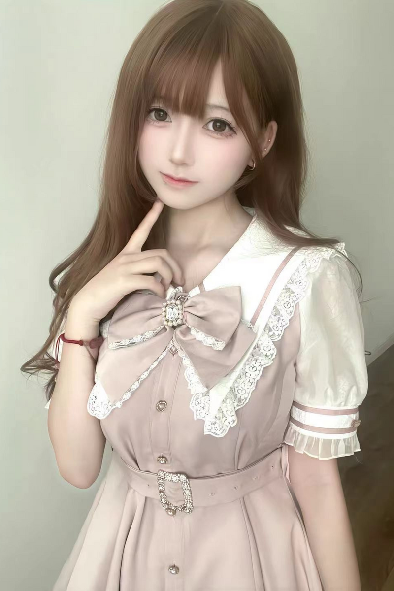 [pre-order] Dark Sweet Sailor Top + Ruffled Shorts