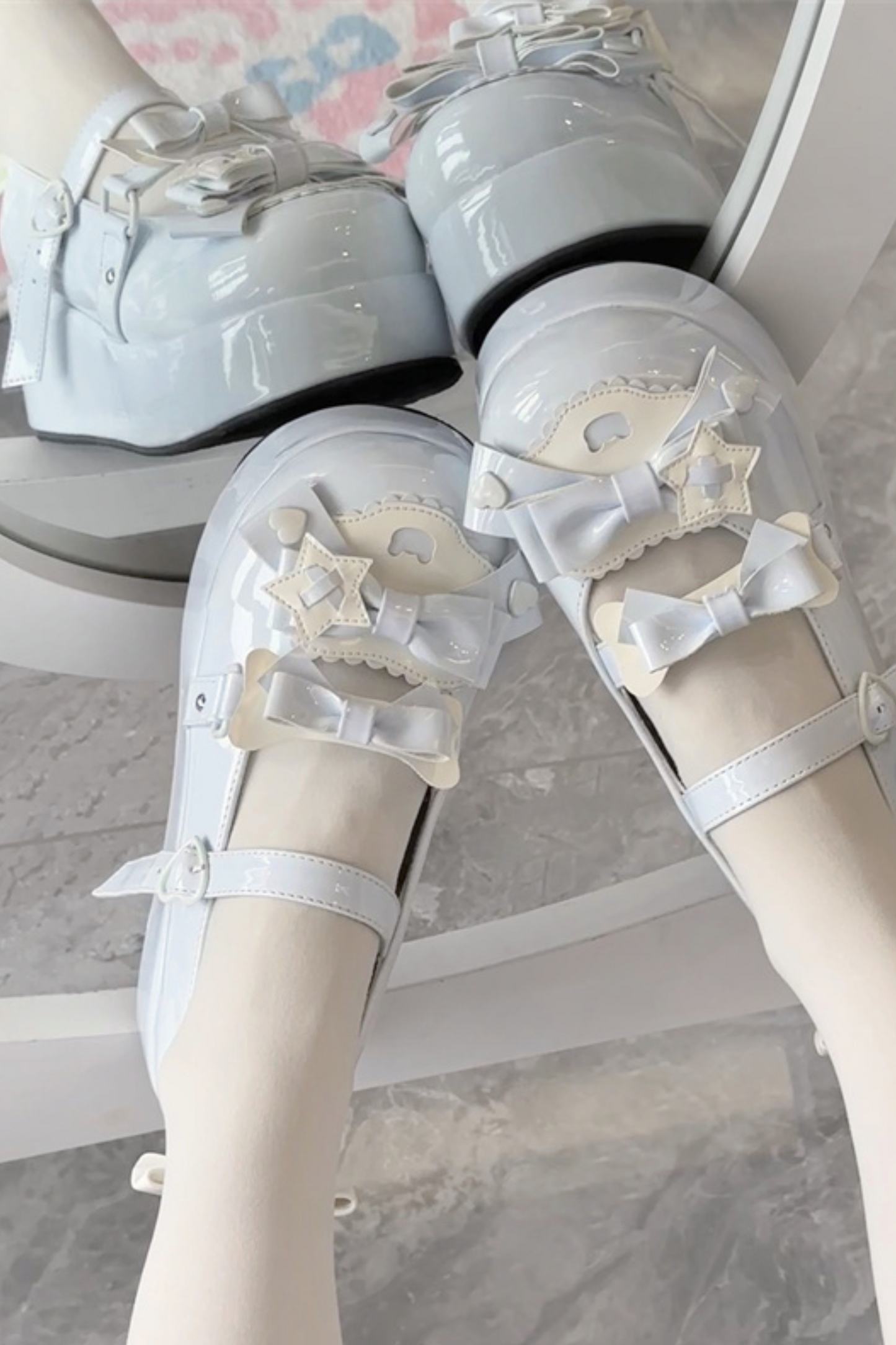 Cookie Lolita Make a Wish Knot Shoes