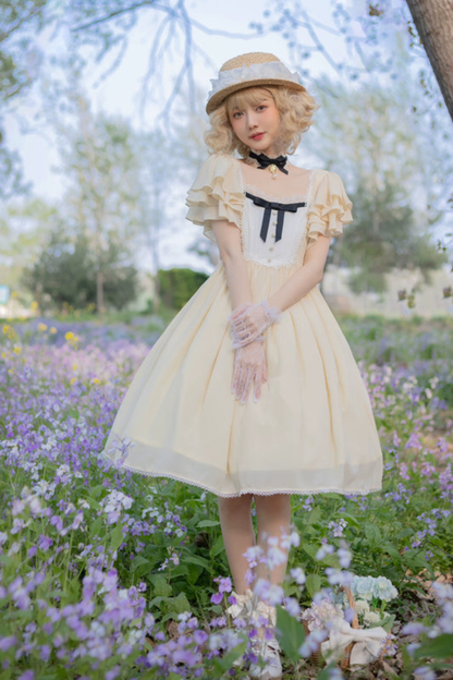 Retro Memory Flare Lolita Dress