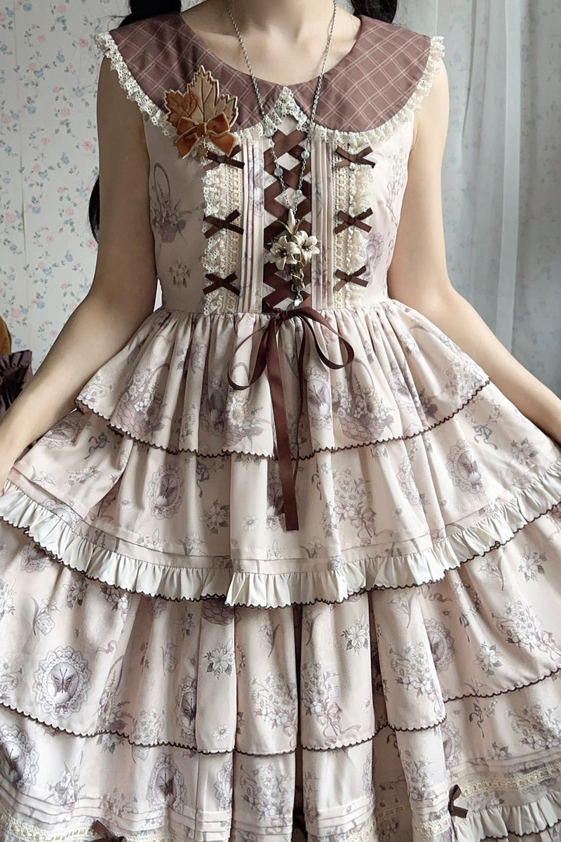 Bunning Time Lolita Dress + Doll Cardigan