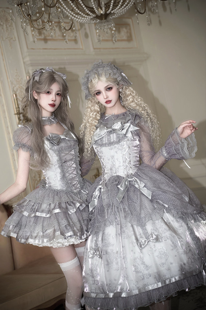[pre-order Deadline: April 3] Gilded Fantasy Lolita Dress + Jumper Skirt