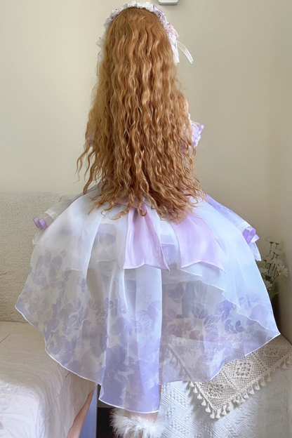 [pre-order] Ballet Style Dress + Hat + Headband + Ribbon Tail