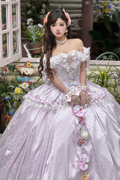 Wedding Moonlight Formal Dress + Veil