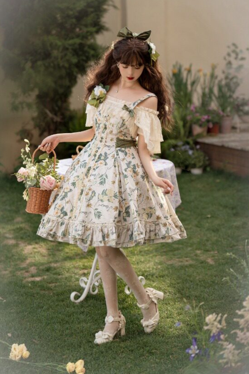 Camellia Moon River Jumper Skirt