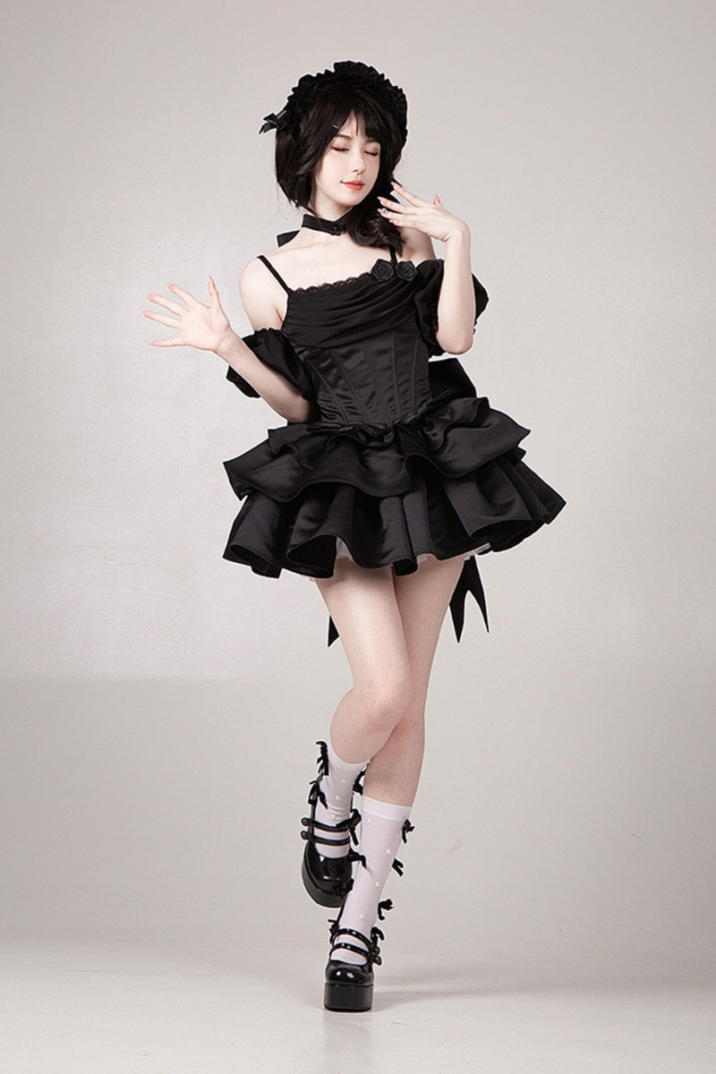 [pre-order] Classical Doll Lolita Jumper Skirt Set
