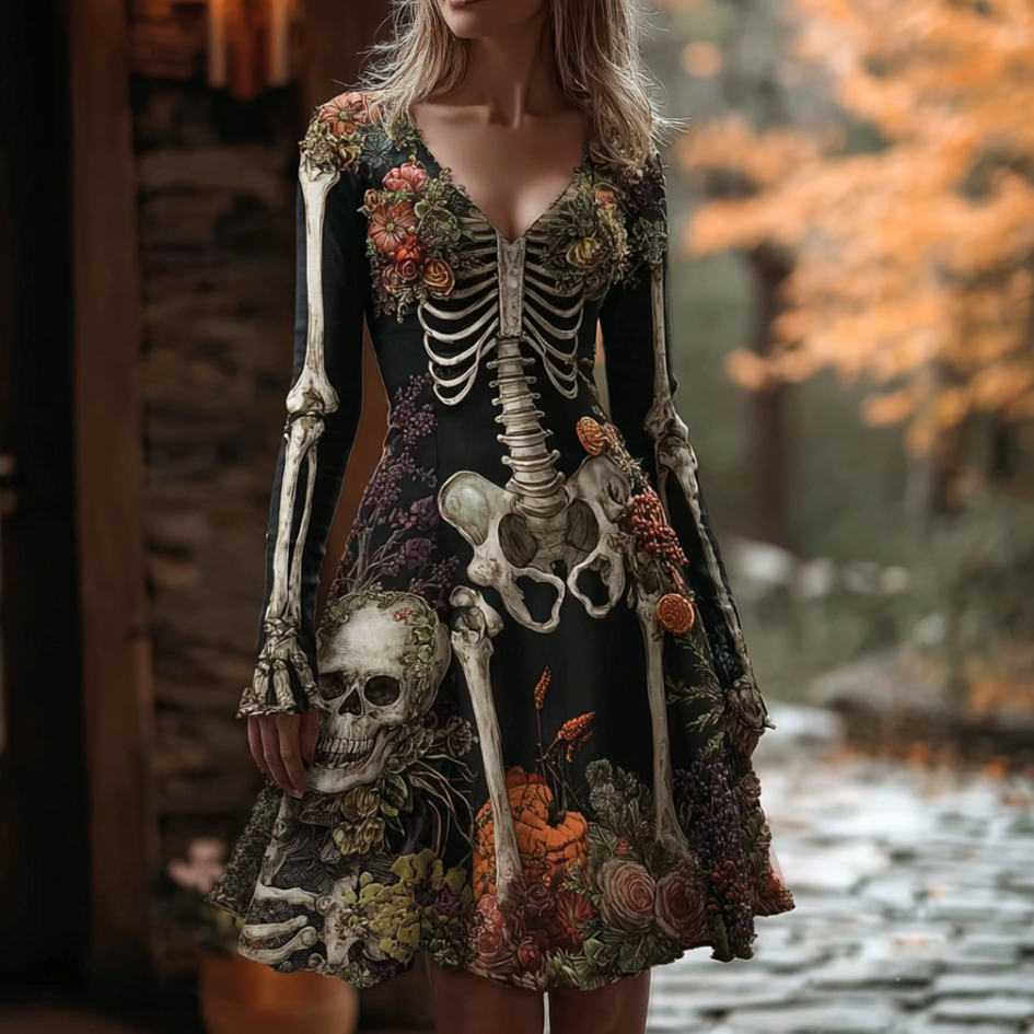 Classic Vintage Dress with a Flattering Fit