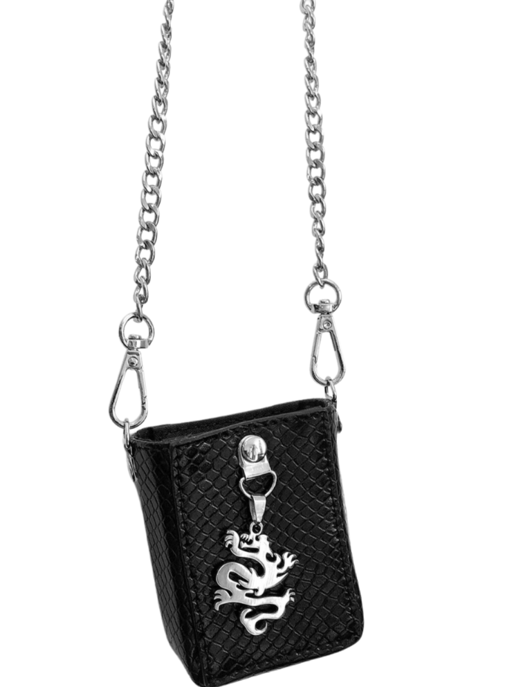 Chain Lock Punk Cigarette Case