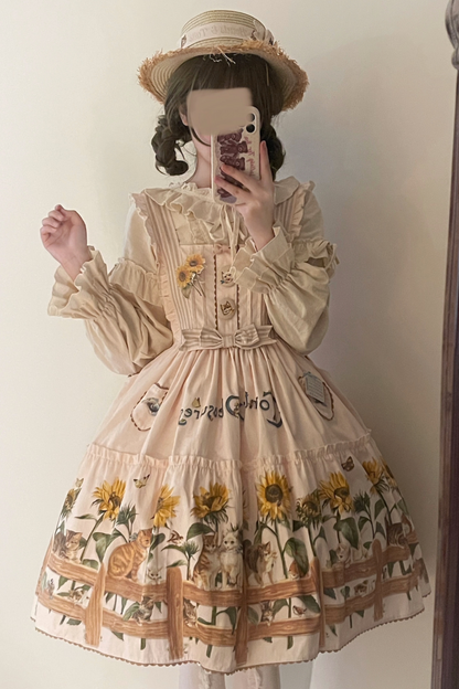 Sunflower Drop Lolita Set