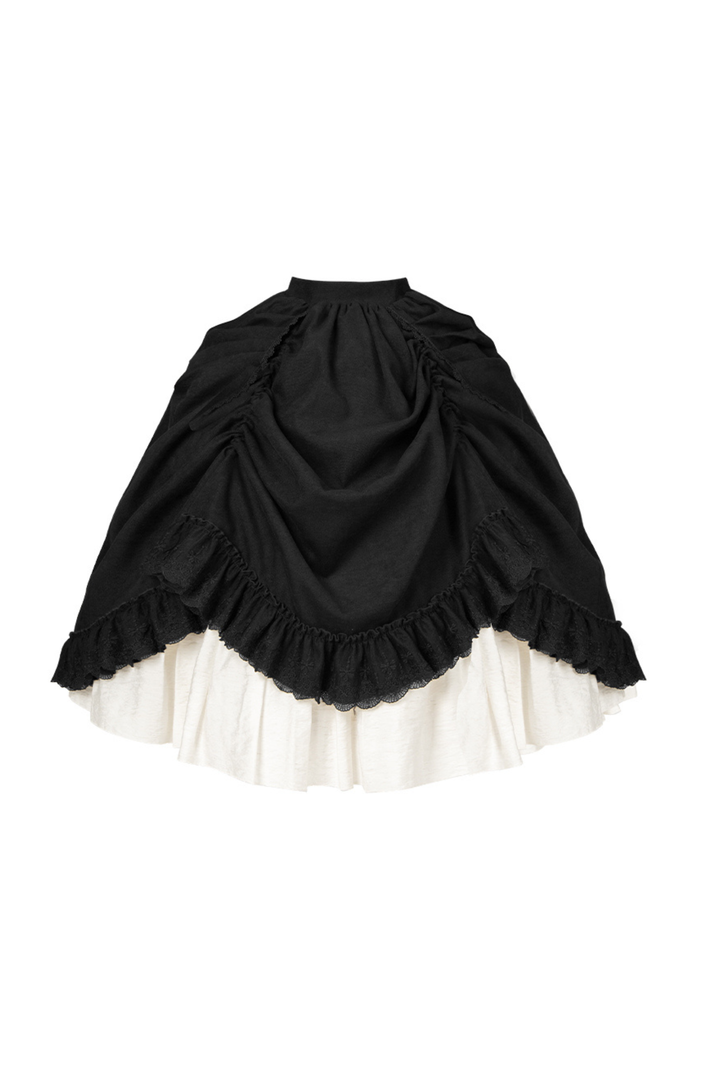 [pre-order] Classic Top + Curtain Skirt + Ribbon Collar + Hat