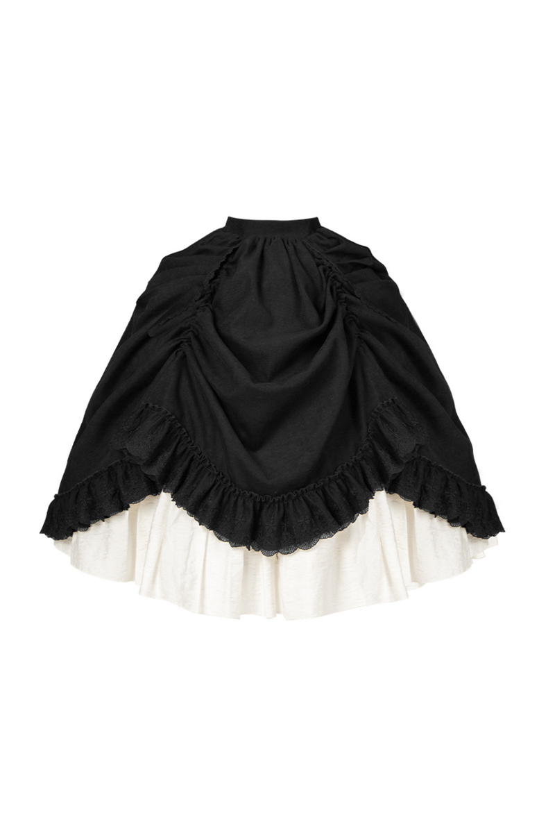 [pre-order] Classic Top + Curtain Skirt + Ribbon Collar + Hat