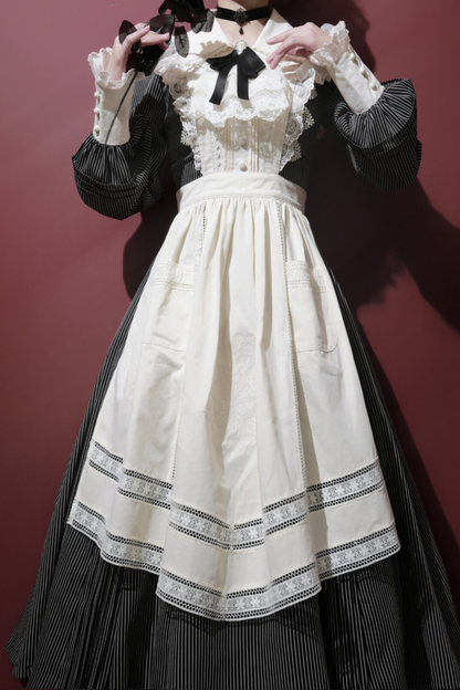 Retro Lolita Dress + Apron