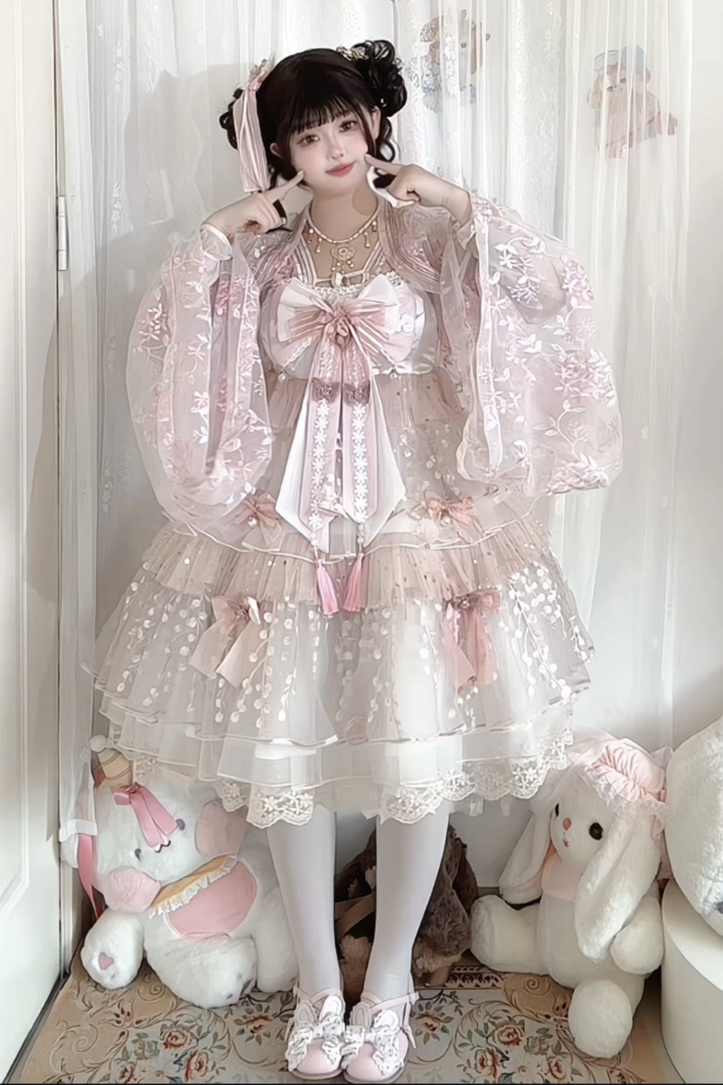 Sakura Sweet Chinese-style Lolita Dress