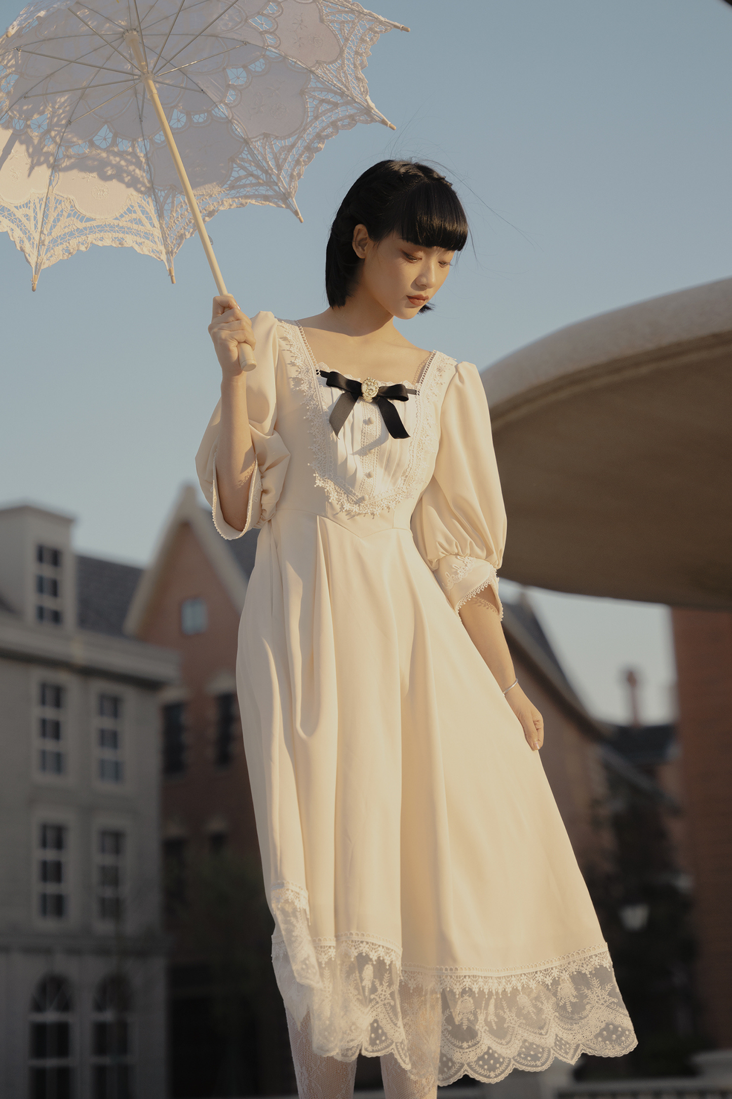 Retro Lace Classic Lolita Dress