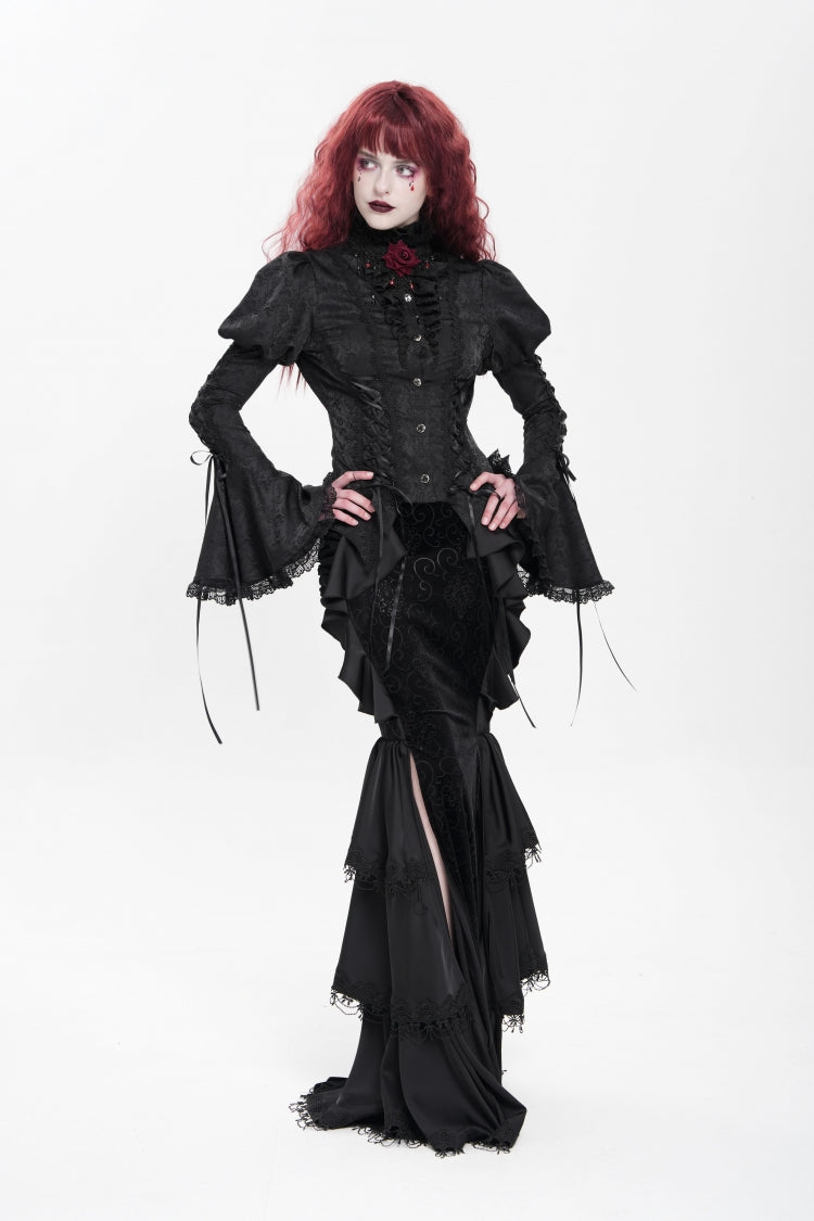 Subtly Elegant Blouse with a Refined Vintage Look