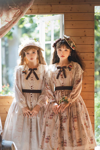 Subtly Elegant Dress with a Refined Vintage Look