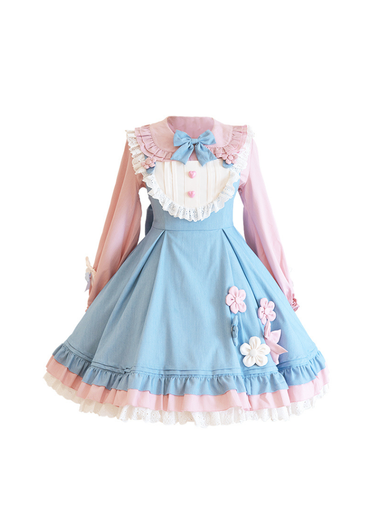 Pastel Flower Sweet Lolita Dress
