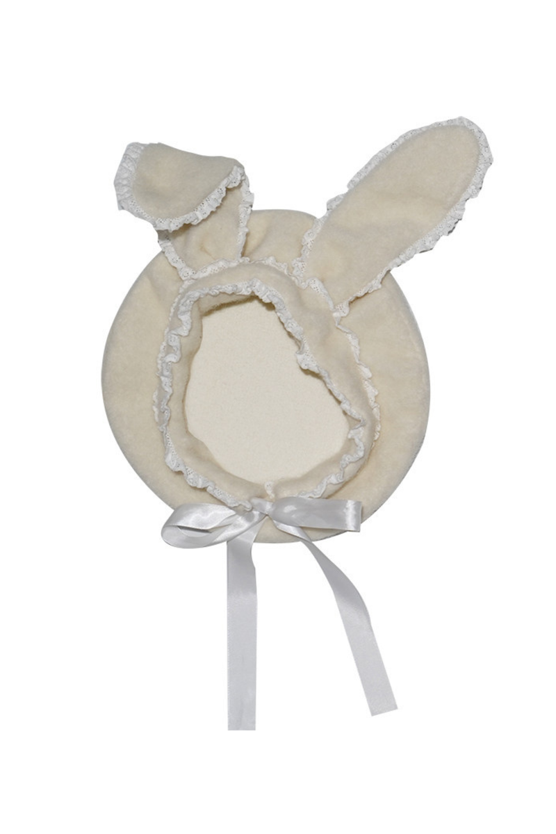 Lace Rabbit Ears Beret