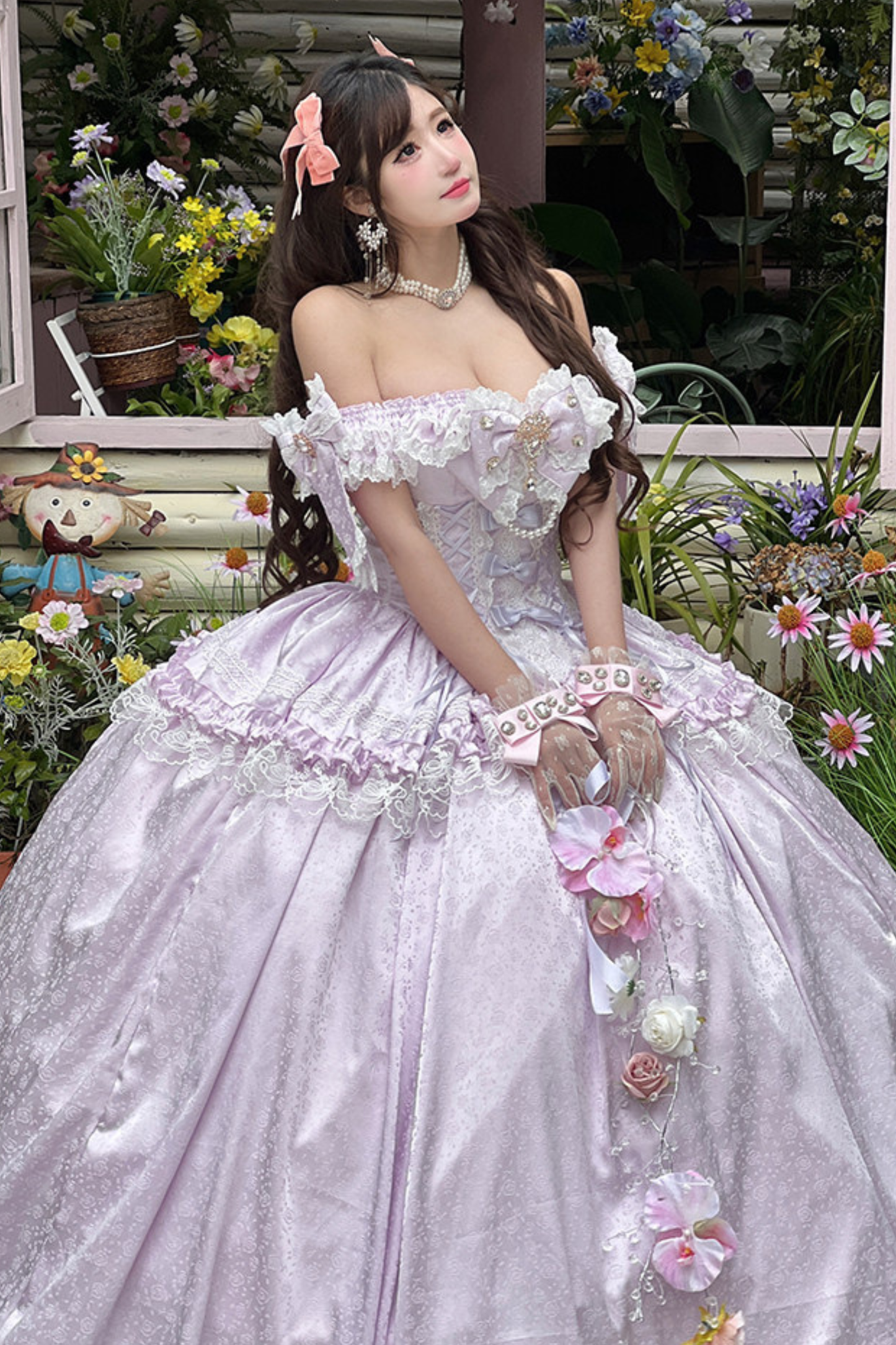 Wedding Moonlight Formal Dress + Veil