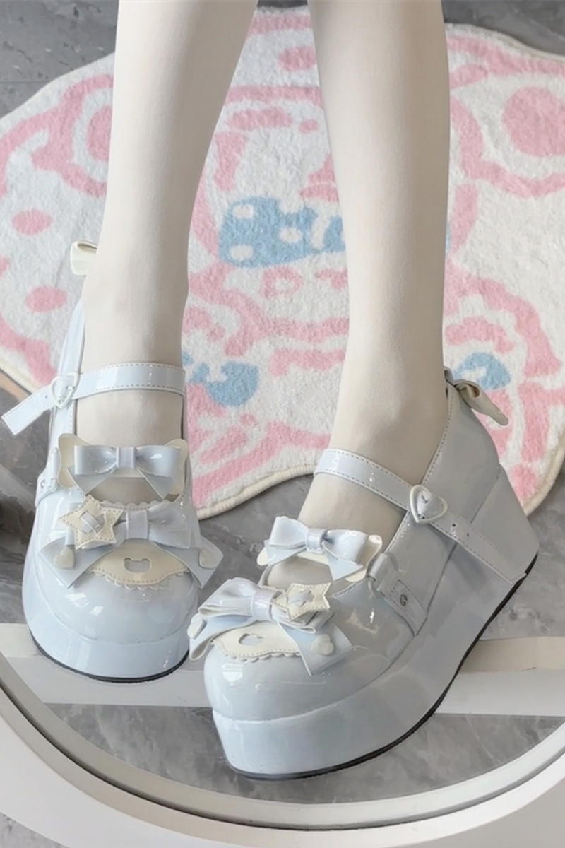 Cookie Lolita Make a Wish Knot Shoes