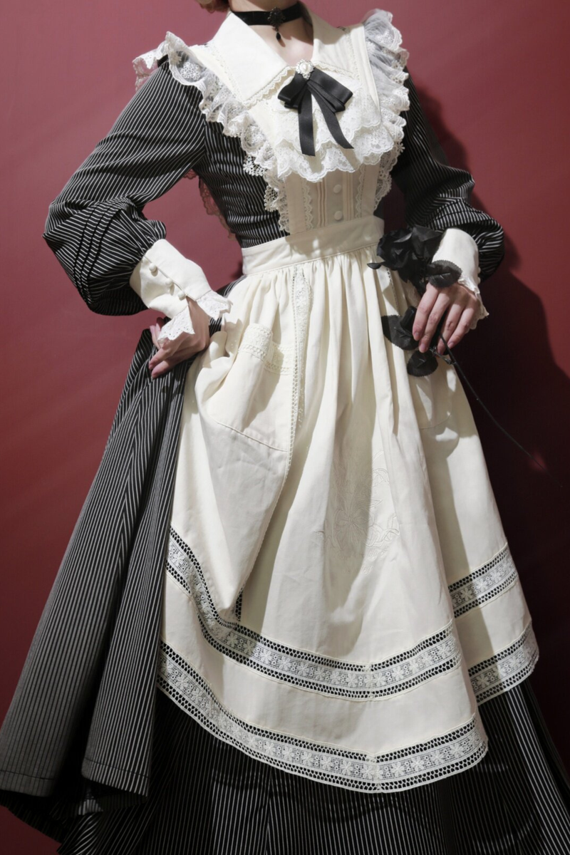 Retro Lolita Dress + Apron