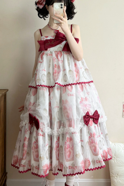 Strawberry Box Lolita Camisole Dress