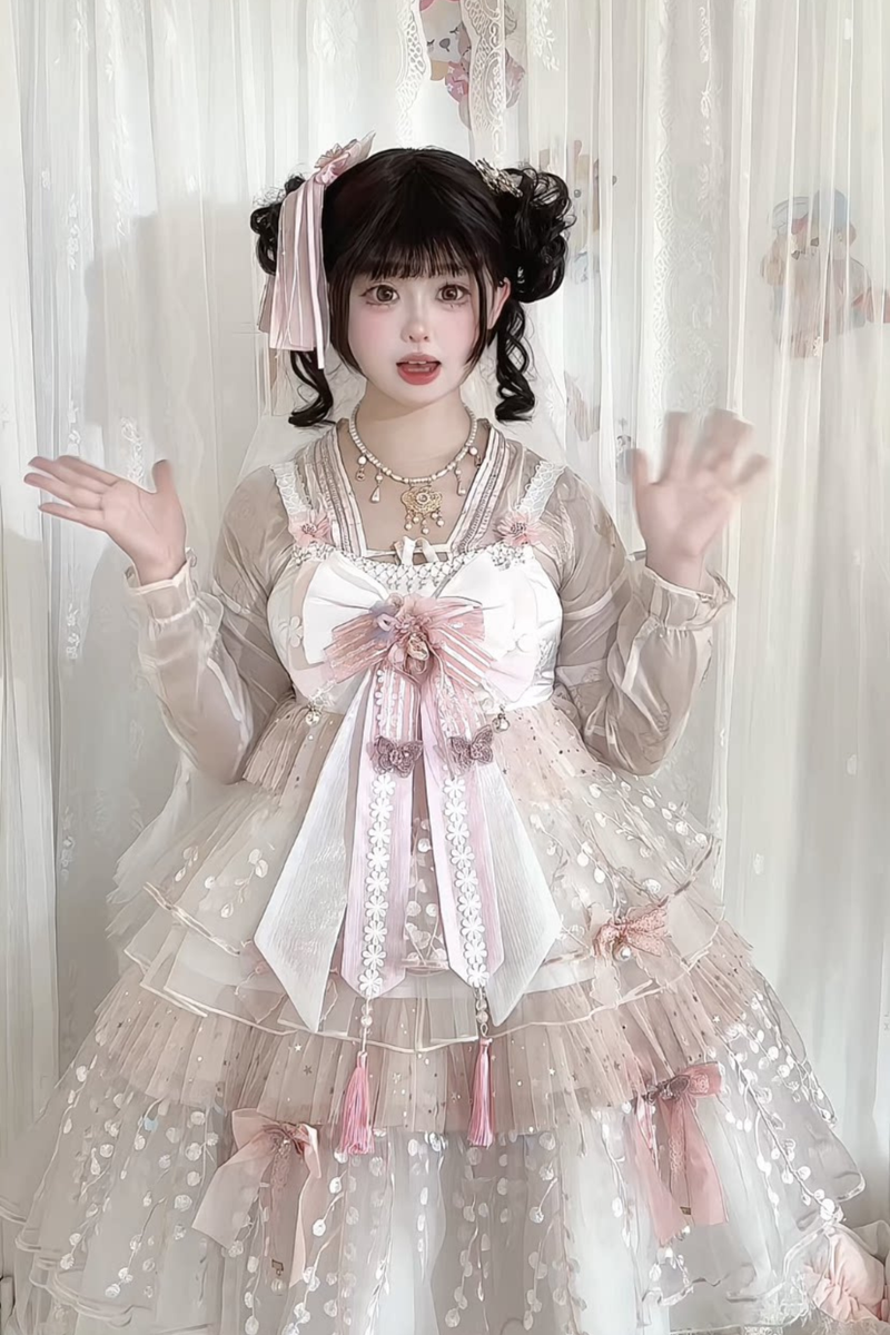 Sakura Sweet Chinese-style Lolita Dress