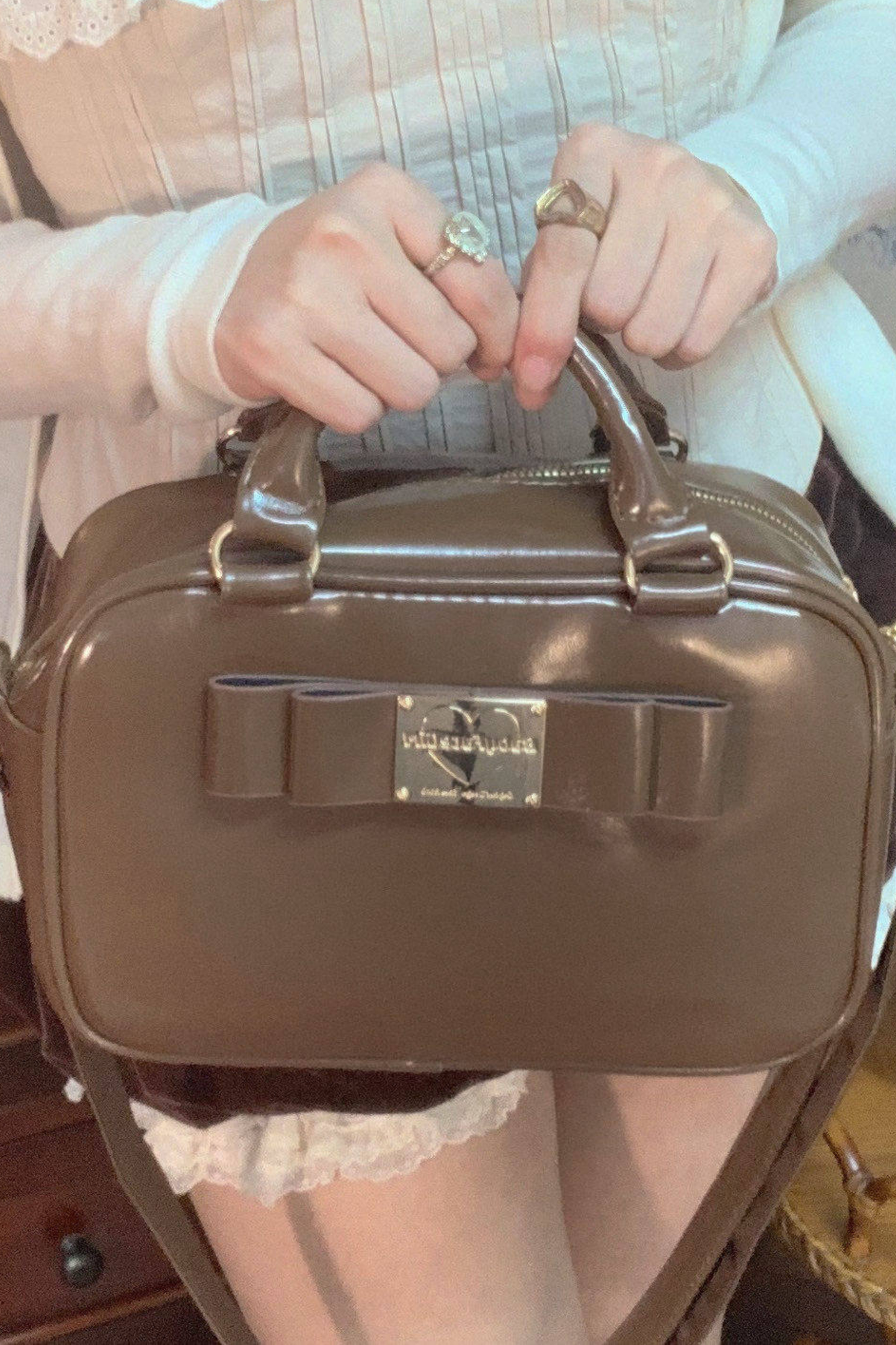 Girl Ribbon Mini Handbag