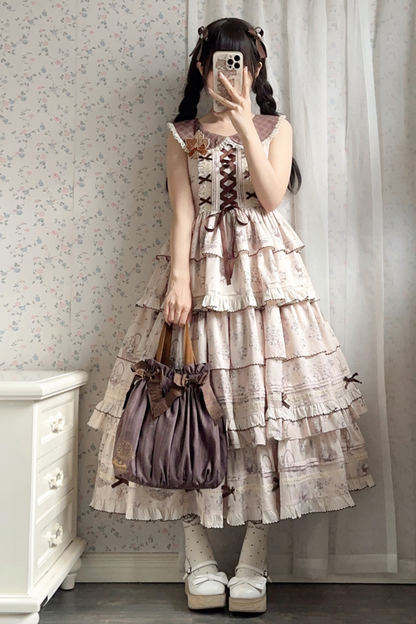 Bunning Time Lolita Dress + Doll Cardigan