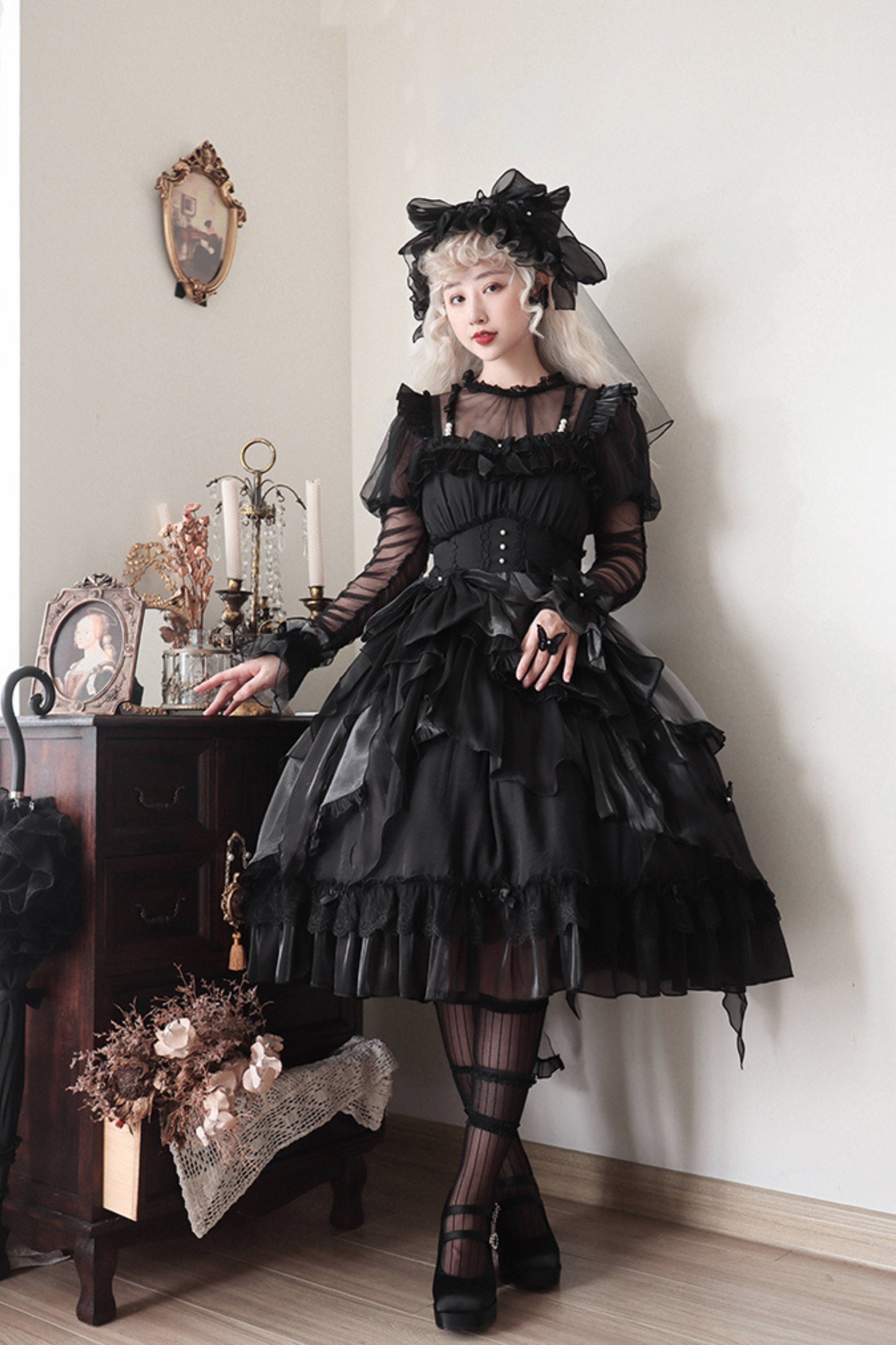 Flying Sleeves Big Lolita Dress