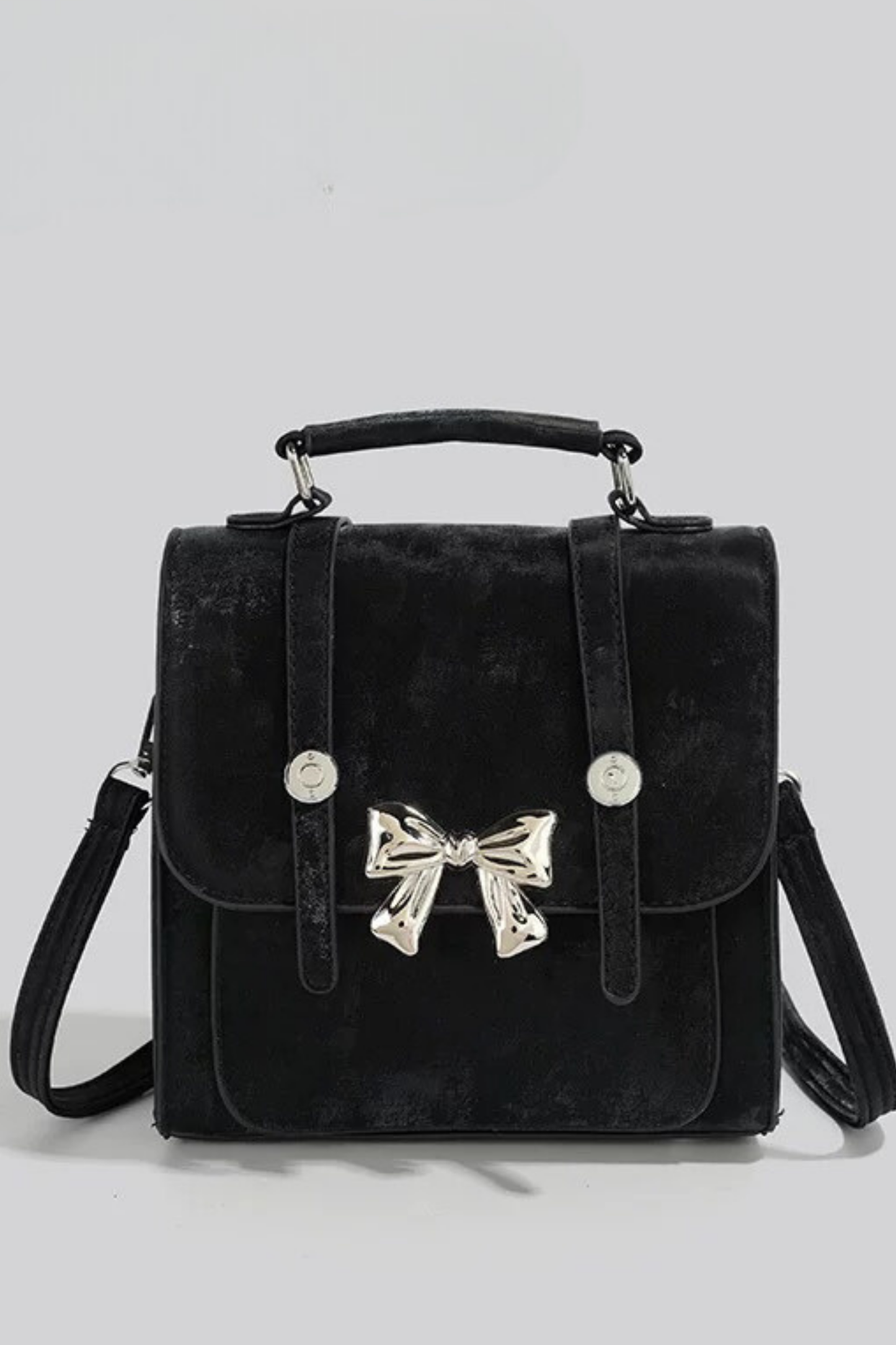 Silver Ribbon Y2k Bag