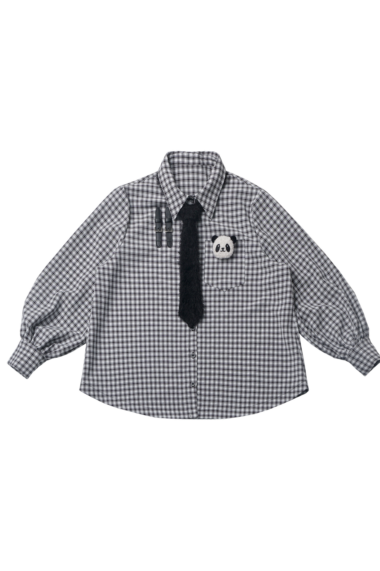Striped Fleece Jacket Pocket Trouser Set