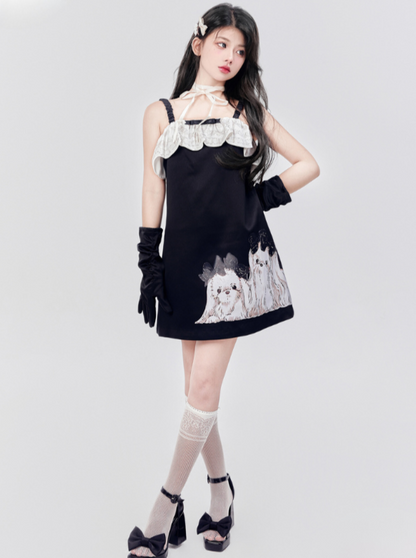Cream Maltese Girly Camisole Dress [pre-order]