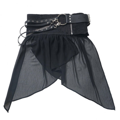 Moon Shadow Streamer New Chinese Skirt Set