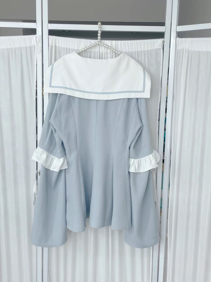 [angel Style] Aqua Medical Dress + Shorts Set