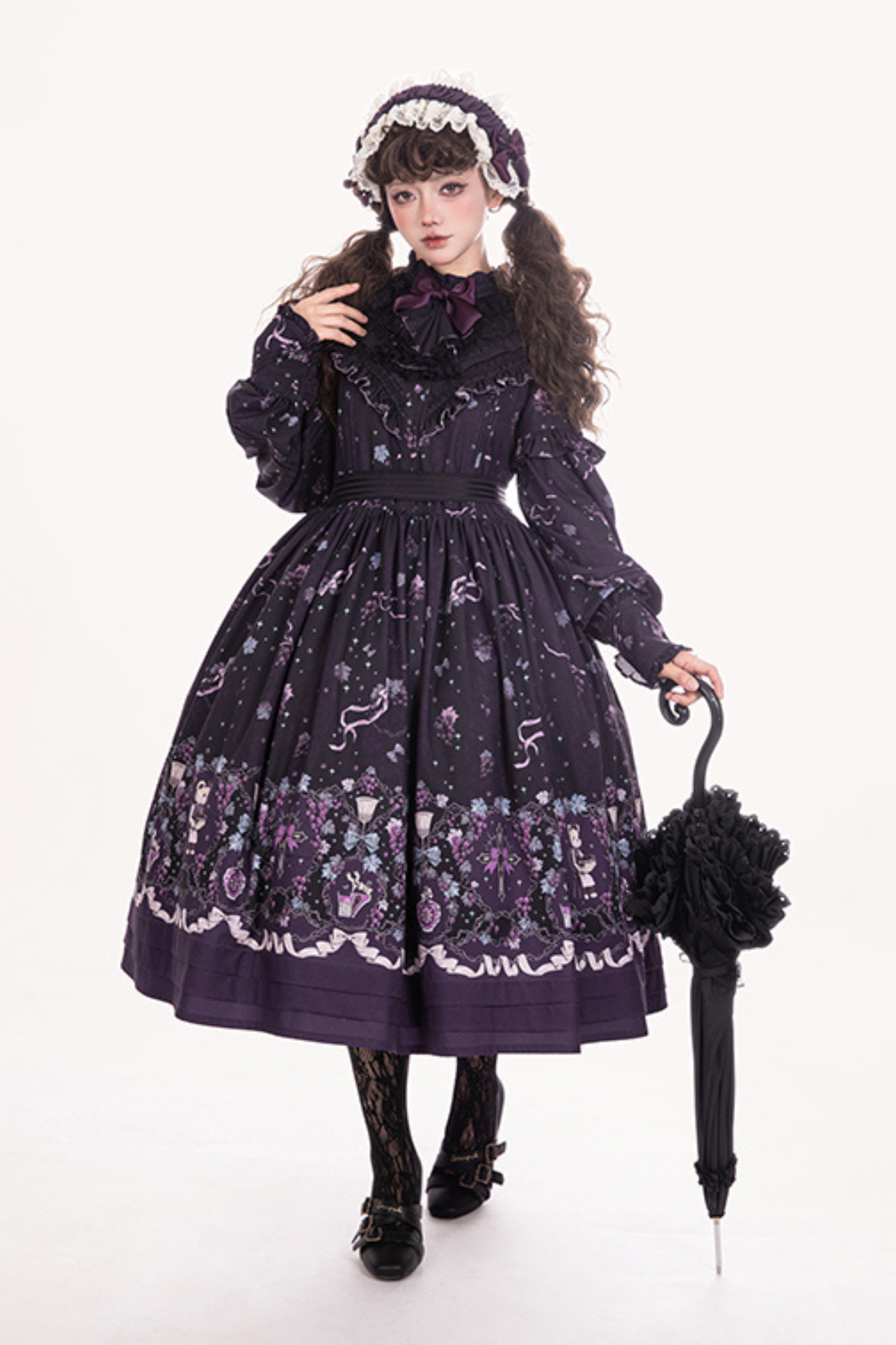 Winery Retro Bear Lolita Dress