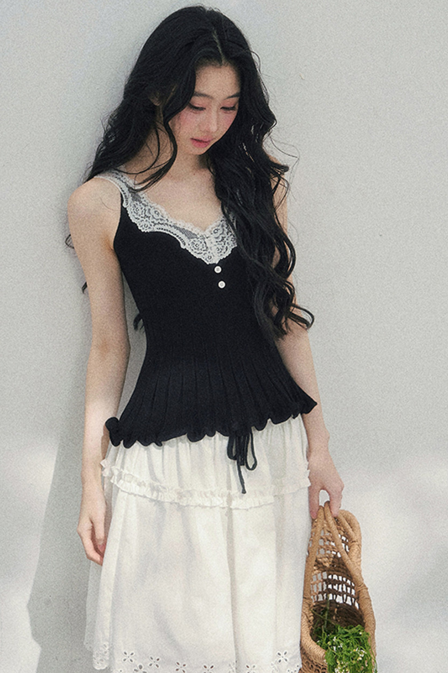 French Lace Jacket + Camisole